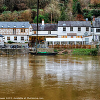 Buy canvas prints of Symonds Yat and Saracens Head by Diana Mower