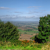 Buy canvas prints of A view from the Wrekin  Shropshire by Diana Mower