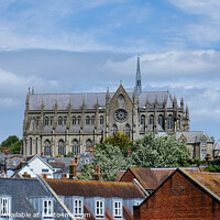 Buy canvas prints of Arundel Cathedral West Sussex by Diana Mower
