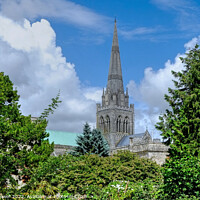 Buy canvas prints of Chichester Cathedral by Diana Mower