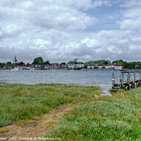 Buy canvas prints of Bosham Quay West Sussex by Diana Mower