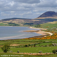 Buy canvas prints of Isle of Arran Panoramic  Coastal view by Diana Mower
