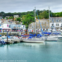 Buy canvas prints of Padstow Harbour by Diana Mower
