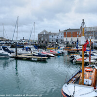 Buy canvas prints of Padstow Harbour Cornwall by Diana Mower