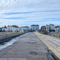 Buy canvas prints of Deal from the Pier  by Diana Mower