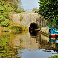 Buy canvas prints of Chirk Canal Tunnel   by Diana Mower