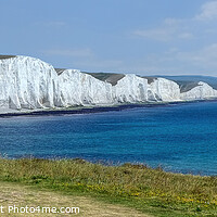 Buy canvas prints of Seven Sisters panoramic view by Diana Mower
