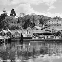 Buy canvas prints of  Bowness on Windermere Cumbria   by Diana Mower
