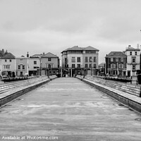 Buy canvas prints of Deal Seafront from the Pier Panoramic  by Diana Mower