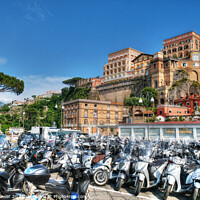 Buy canvas prints of Sorrento Italy by Diana Mower
