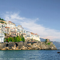 Buy canvas prints of Amalfi Italy by Diana Mower