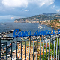 Buy canvas prints of  Sorrento  by Diana Mower