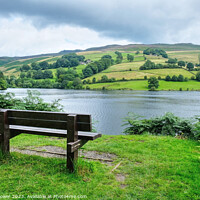 Buy canvas prints of Ladybower Derbyshire by Diana Mower