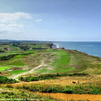 Buy canvas prints of Sheringham Golf Course by Diana Mower