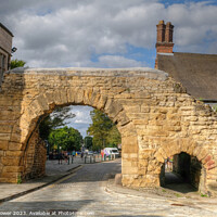 Buy canvas prints of Newport Arch Lincoln by Diana Mower