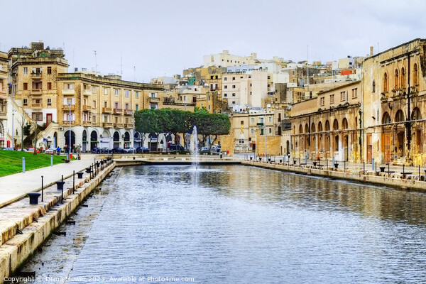 Floriana Valletta Malta Picture Board by Diana Mower