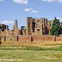 Buy canvas prints of Kenilworth Castle Panoramic by Diana Mower