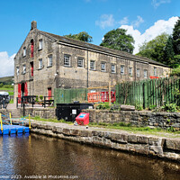 Buy canvas prints of Standedge Visitor Centre Tunnel End by Diana Mower