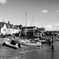 Buy canvas prints of Wivenhoe Quay Essex by Diana Mower