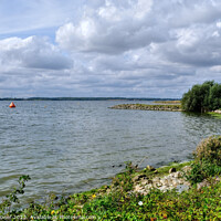 Buy canvas prints of Grafham Water  Cambridgeshire by Diana Mower