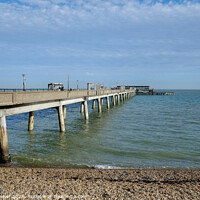Buy canvas prints of Deal Pier Kent by Diana Mower
