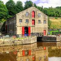 Buy canvas prints of Standedge Visitor Centre Yorkshire by Diana Mower