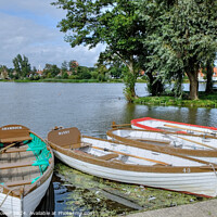Buy canvas prints of Thorpeness Meare Suffolk by Diana Mower