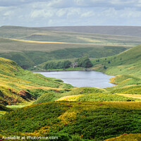 Buy canvas prints of Wessenden  Reservoir West Yorkshire by Diana Mower