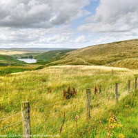 Buy canvas prints of Wessenden Reservoir Yorkshire by Diana Mower