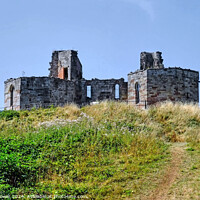 Buy canvas prints of Stafford Castle by Diana Mower