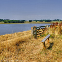 Buy canvas prints of Blithfield Reservoir View Staffordshire by Diana Mower