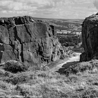 Buy canvas prints of Ilkley Moor Yorkshire by Diana Mower