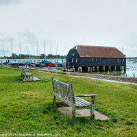 Buy canvas prints of Bosham Quay and old Boat House   by Diana Mower