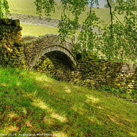 Buy canvas prints of Eastergate Bridge Marsden Yorkshire  by Diana Mower