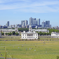 Buy canvas prints of Greenwich London by Diana Mower