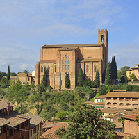 Buy canvas prints of Siena Italy by Diana Mower