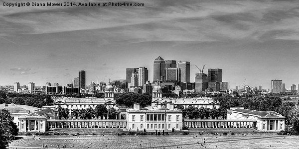 Greenwich Canvas Print by Diana Mower