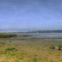 Buy canvas prints of River Orwell by Diana Mower