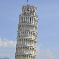Buy canvas prints of Leaning Tower of Pisa by Diana Mower