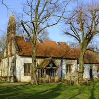 Buy canvas prints of Tolleshunt Knights Church by Diana Mower
