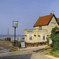 Buy canvas prints of Pin Mill by Diana Mower