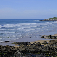 Buy canvas prints of Fistral Beach by Diana Mower