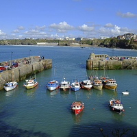 Buy canvas prints of Newquay by Diana Mower