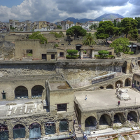 Buy canvas prints of Herculaneum by Diana Mower