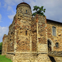 Buy canvas prints of Colchester Castle by Diana Mower
