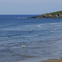 Buy canvas prints of Fistral Beach by Diana Mower