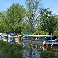 Buy canvas prints of  River Chelmer  by Diana Mower