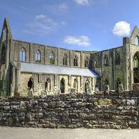 Buy canvas prints of  Tintern Abbey by Diana Mower