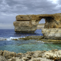 Buy canvas prints of  The Azure Window by Diana Mower