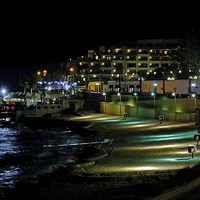 Buy canvas prints of  Malta by Night by Diana Mower